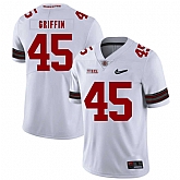 Ohio State Buckeyes 45 Archie Griffin White Diamond Nike Logo College Football Jersey Dzhi,baseball caps,new era cap wholesale,wholesale hats